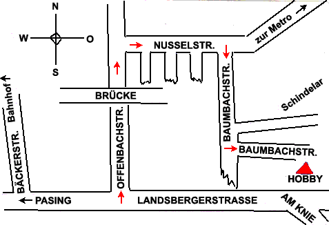 Anfahrtsskizze